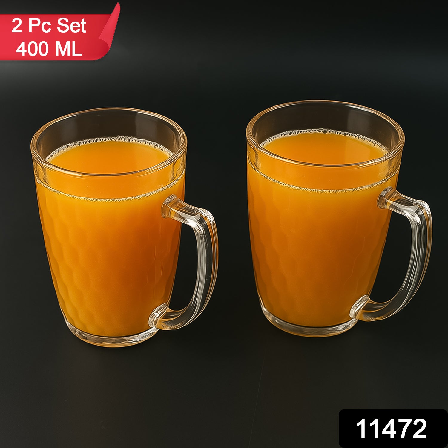 Apex Mocktail Mug Glass (2 Pc Set  400 Ml) Apex Mocktail Mug Glass (2 Pc Set  400 Ml)